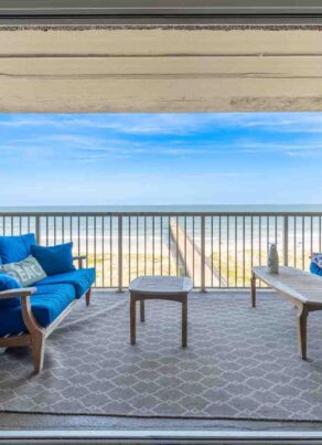 A1A Beach Vacations balcony