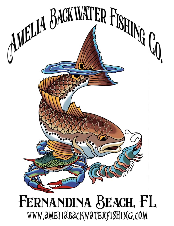 Amelia Backwater Fishing Co. logo