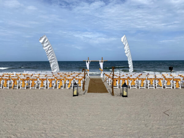 Amelia Island Beach Weddings oceanfront