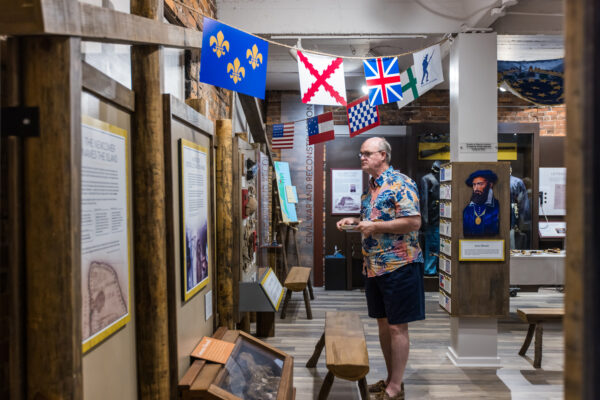 Amelia Island Museum of History flags
