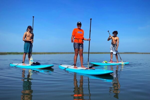 Amelia Island paddle surf
