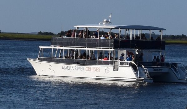 Amelia River Cruises side profile boat