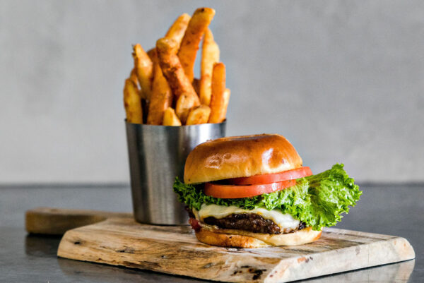 The Tavern by AIBC burger and fries