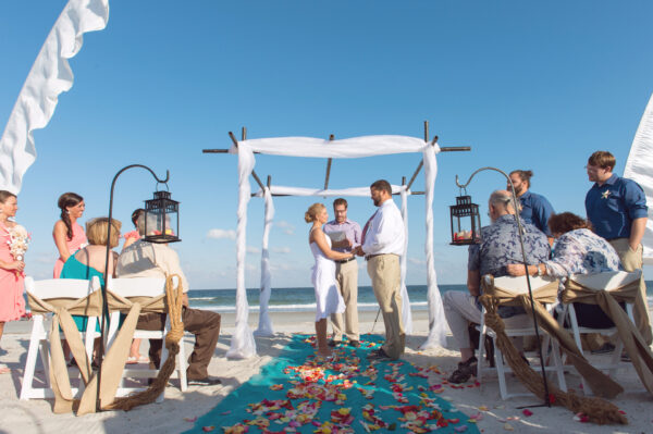 beach wedding