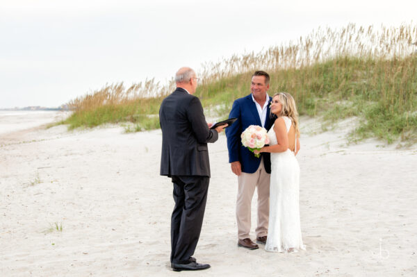 beach wedding ceremony