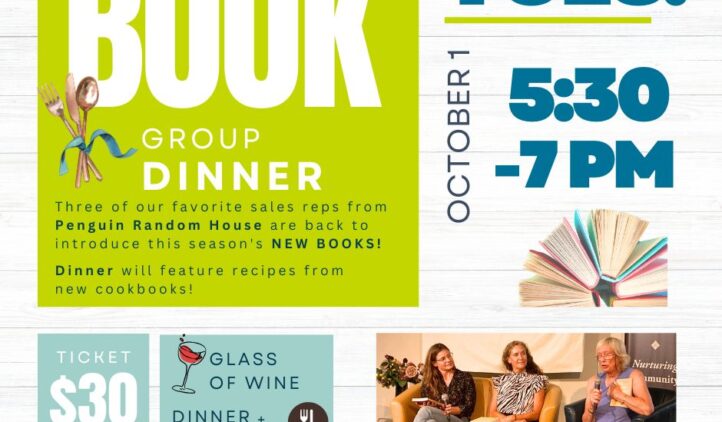 Annual Book Group Dinner