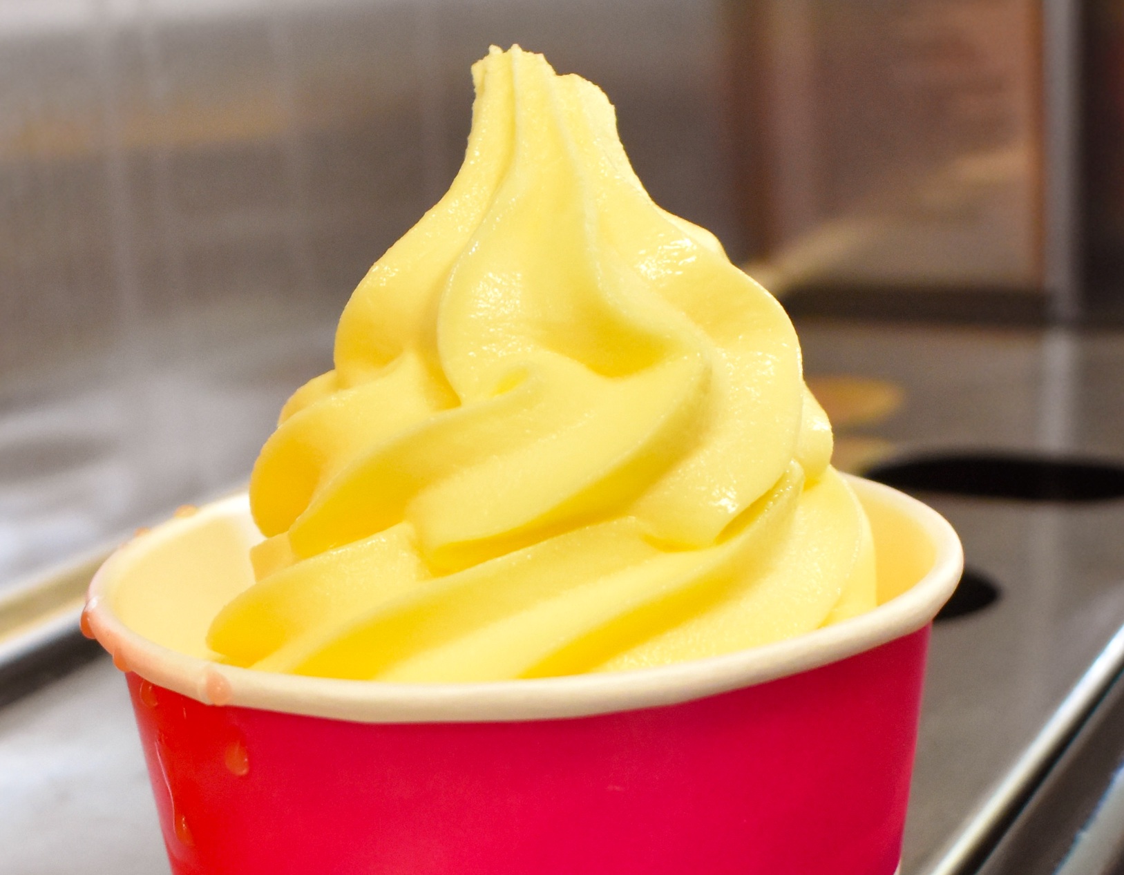 DeNucci's mango ice cream