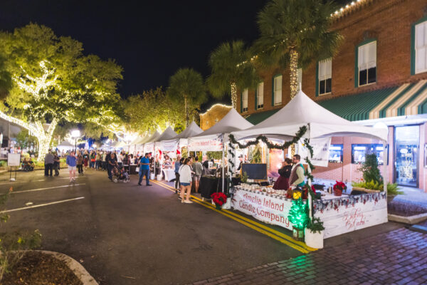 Dickens Vendors booths