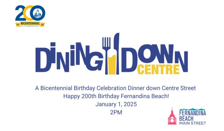 Fernandina Beach Main Street Dining Down Centre Bicentennial