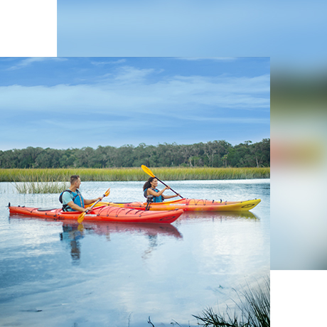 Amelia Island, Florida kayaks