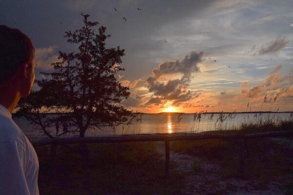 Fort Clinch State Park at sunset