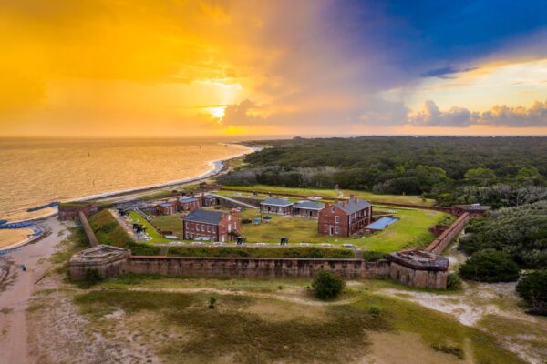 Fort Clinch walls