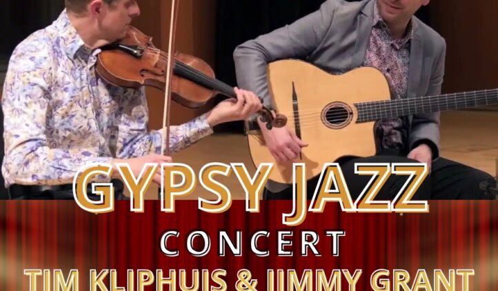 Gypsy Jazz concert: Tim Kliphuis & Jimmy Grant