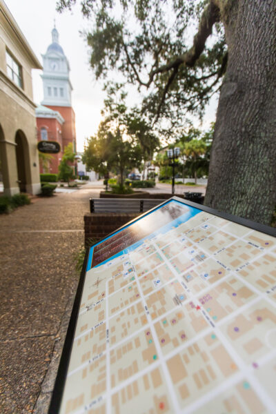 historic tours and map