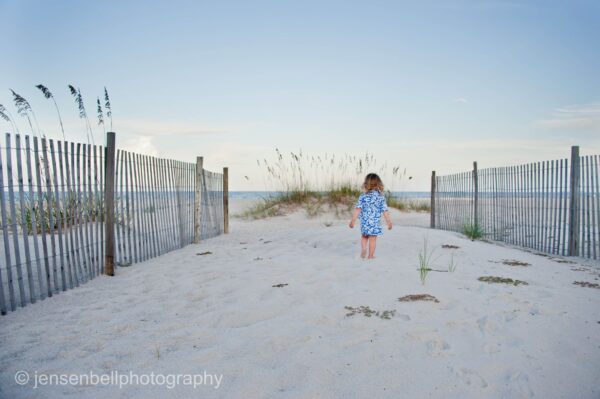 Jensen Bell Photography girl on beach