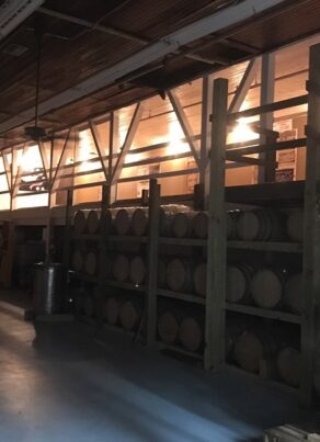 Marlin and Barrel Distillery barrels