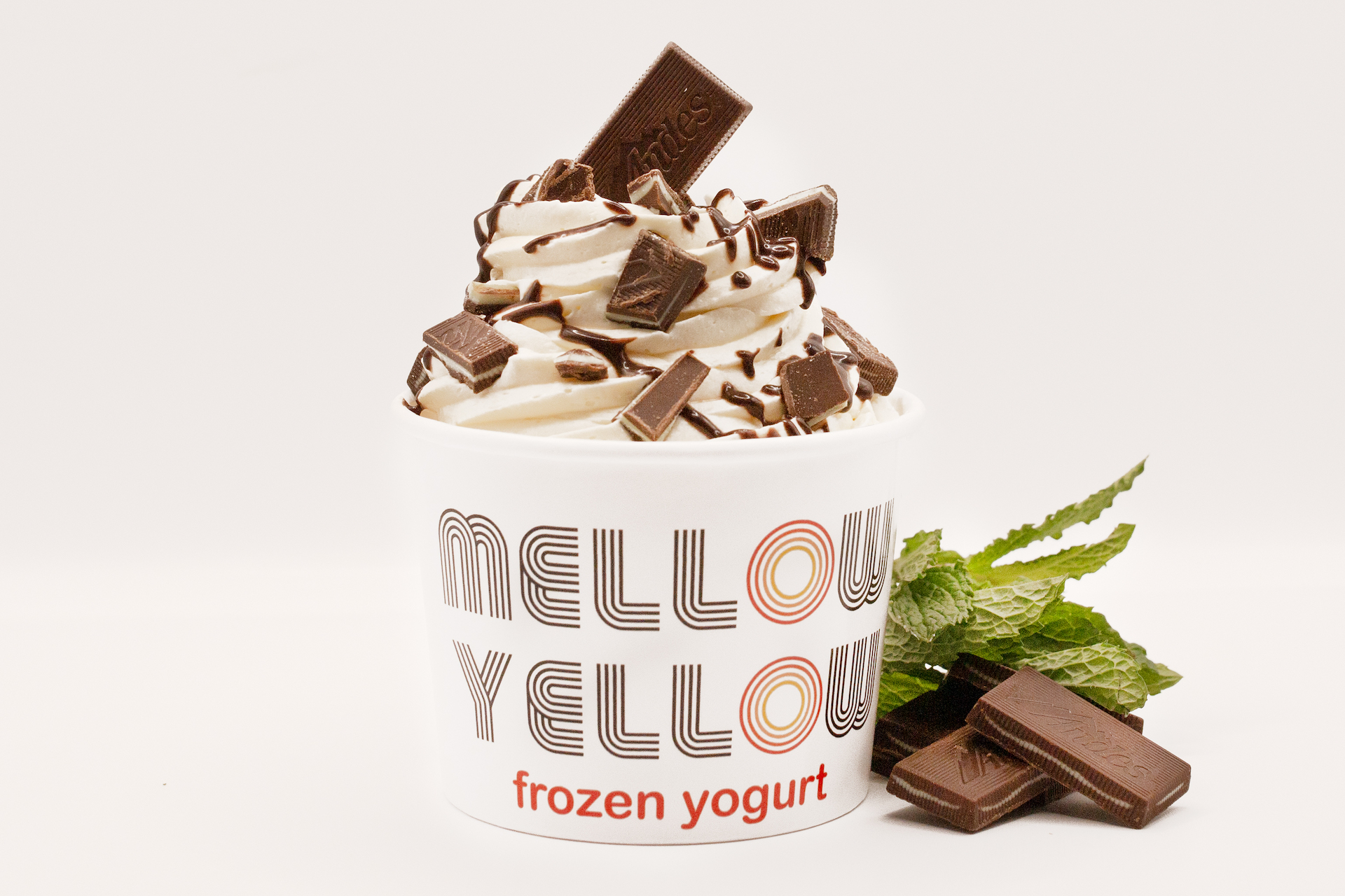 Mellow Yellow Frozen Yogurt chocolate