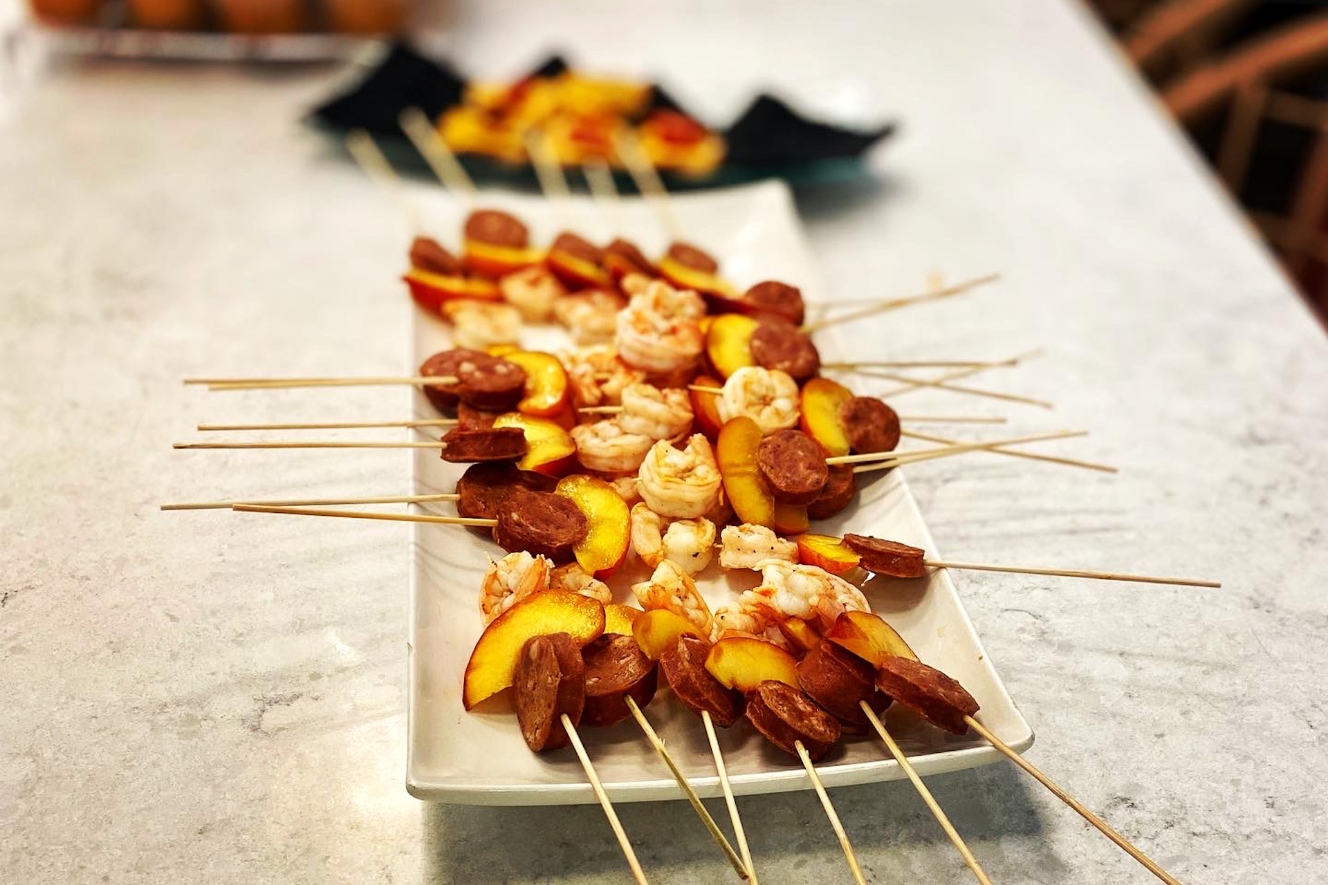 New South Fernandina Beach Catering and Food Truck skewers