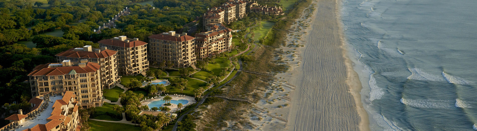 Omni Amelia island Resort aerial view