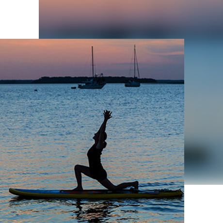 paddleboard yoga Amelia Island