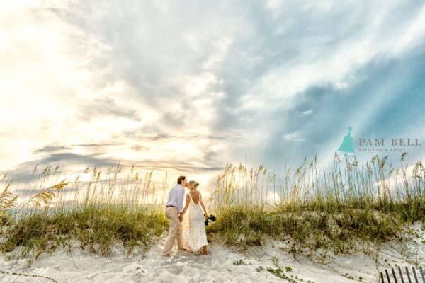 wedding photos on beach