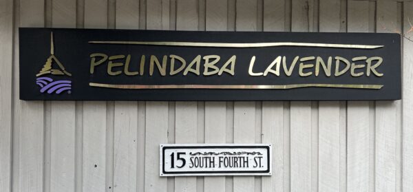Pelindaba Lavender sign