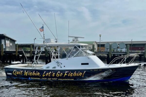 Amelia Island fishing charter boat