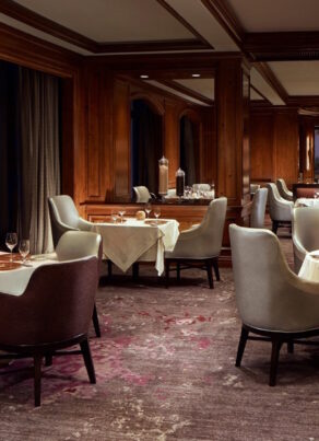 Ritz-Carlton dining space