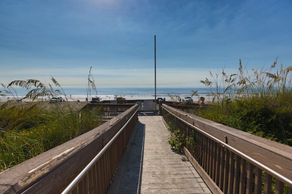 Seaside Park wooden boardwalk