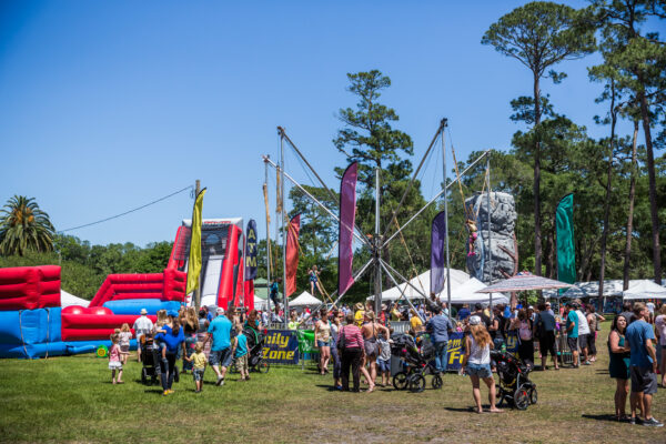 Shrimp Festival kids fun zone