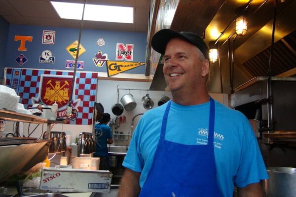 T Ray Grill kitchen