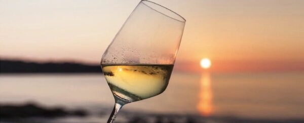 glass of wine