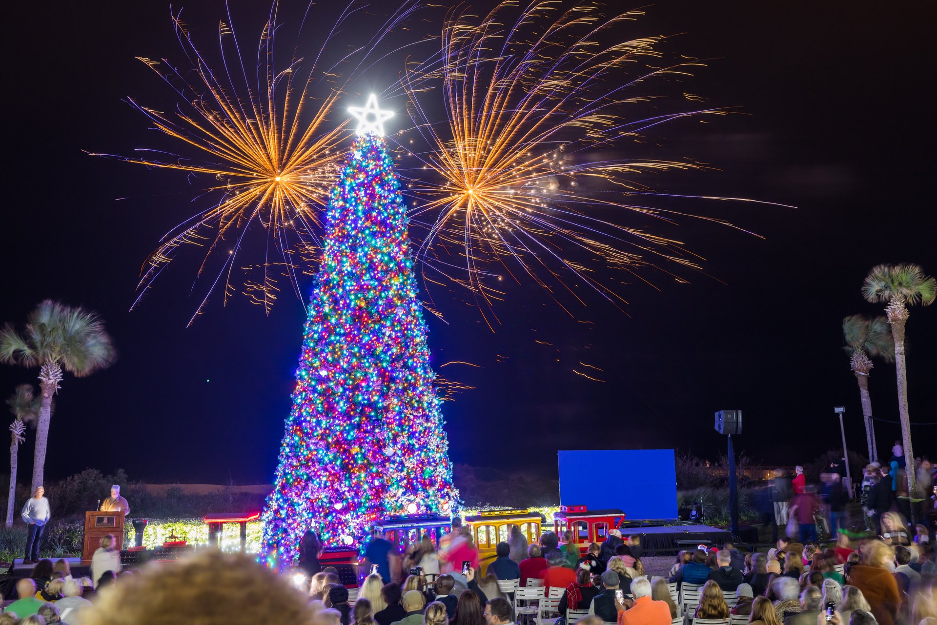 The Ritz-Carlton, Amelia Island: Arrival of Santa Claus and Christmas Tree Lighting