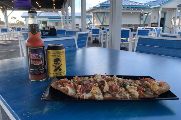 outdoor dining at The Surf
