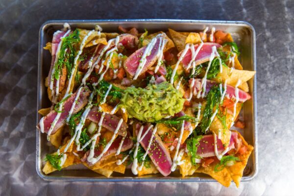 Tuna Nachos from Salty Pelican