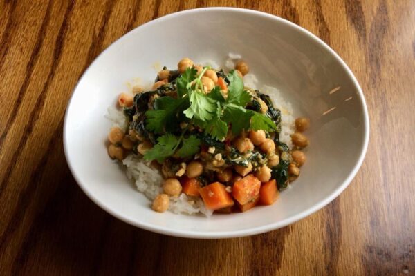Wicked Bao Indian Curry Veggie Rice