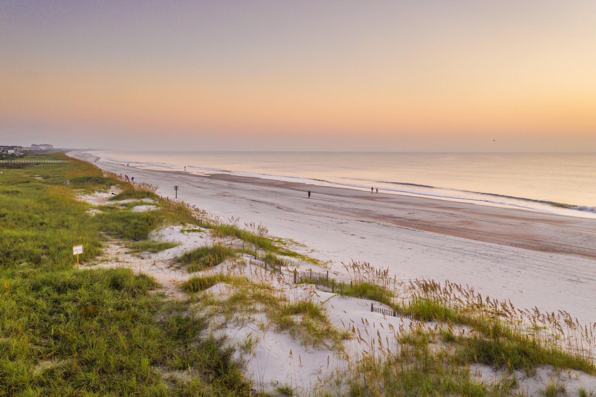 beach walk solitude