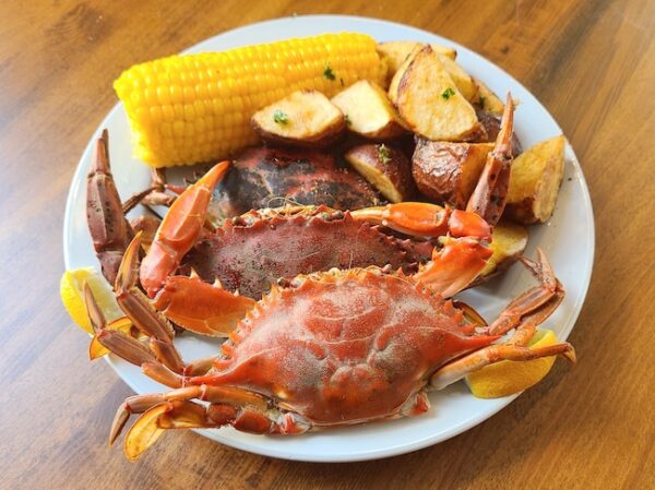 Crab Trap food items