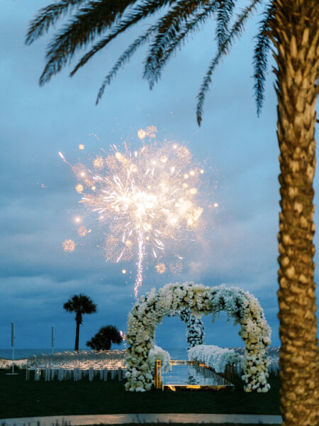 Bayley & Brian Wedding fireworks