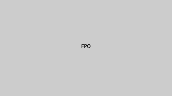 A gray placeholder image with the letters FPO (For Placement Only) in the center on a plain background.
