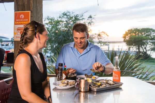 meal at Salty Pelican