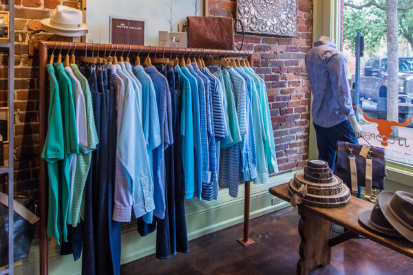 blue shirts