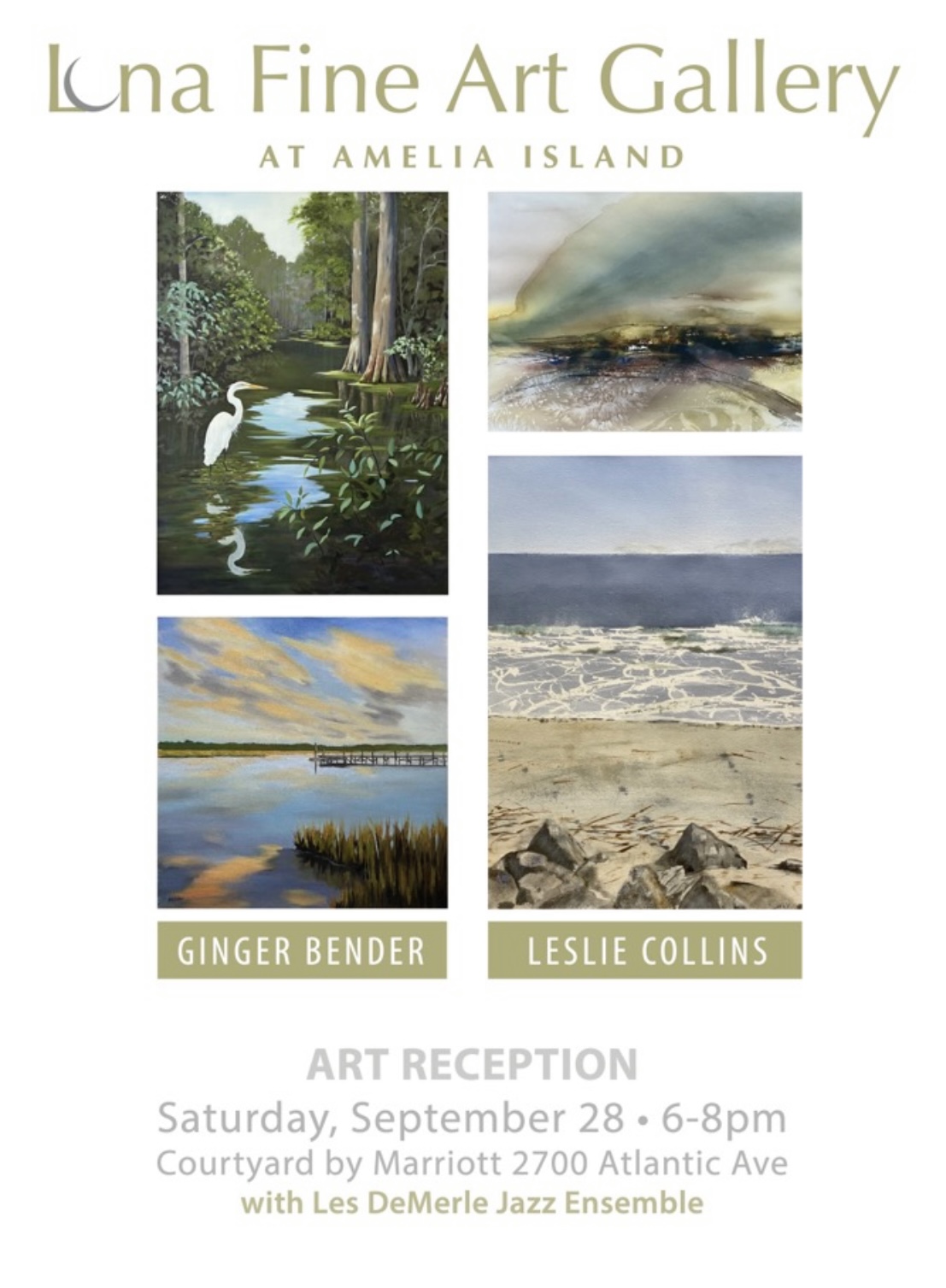 Luna Fine Art Gallery Reception